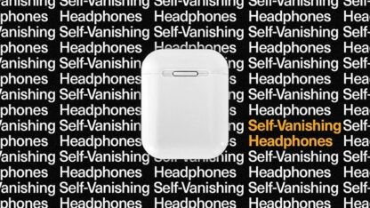 Self Vanishing Headphones by Ellusionist