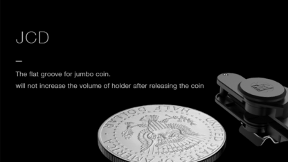 Hanson Chien Presents JCD (Jumbo Coin Dropper) by Ochiu Studio (Black Holder Series) - Trick - Image 4