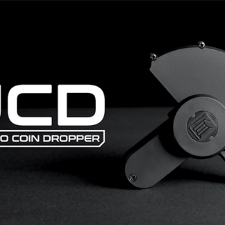 Hanson Chien Presents JCD (Jumbo Coin Dropper) by Ochiu Studio (Black Holder Series) - Trick
