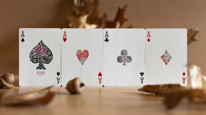 Butterfly Seasons Marked Playing Cards (Fall) by Ondrej Psenicka - Image 2