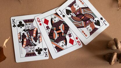 Butterfly Seasons Marked Playing Cards (Fall) by Ondrej Psenicka - Image 5