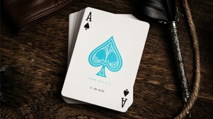 Jerry's Nugget (Icey Blue) Marked Monotone Playing Cards - Image 2