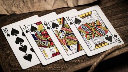 Jerry's Nugget (Icey Blue) Marked Monotone Playing Cards - Image 3