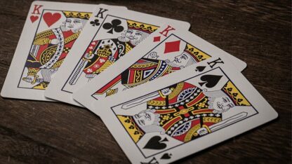 Jerry's Nugget (Felt Green) Marked Monotone Playing Cards - Image 5
