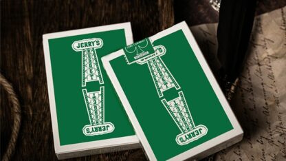 Jerry's Nugget (Felt Green) Marked Monotone Playing Cards - Image 6