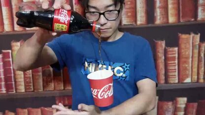 Perfect Airborne Glass & Acrylic cup (Coke) by Tejinaya Magic - Trick - Image 2