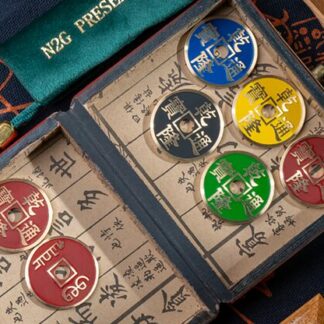 RAINBOW COINS (MORGAN) by N2G - Trick