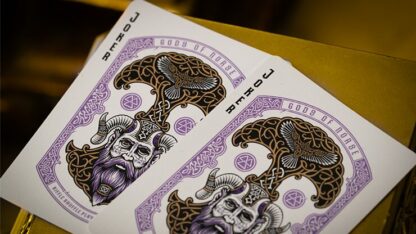 Gods of Norse Purple Royale Playing Cards - Image 3