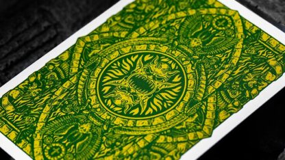 Inferno Emerald Blaze Edition Playing Cards - Image 2