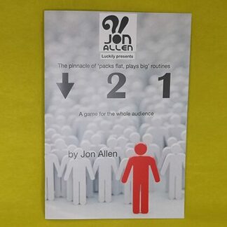 DOWN TO ONE (Gimmicks & Instructions) by Jon Allen - Trick