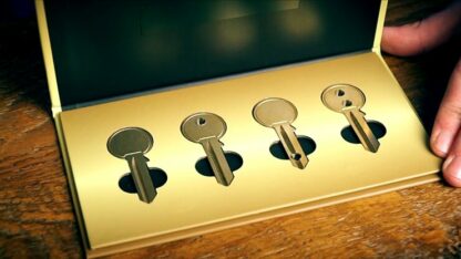 Keymaster Brass (Gimmicks and Online Instructions) by Craig Petty - Trick - Image 2