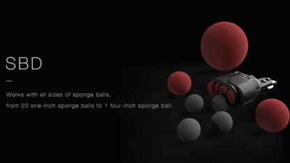 Hanson Chien Presents SBD (Sponge Ball Dropper) by Ochiu Studio (Black Holder Series) - Trick - Image 3