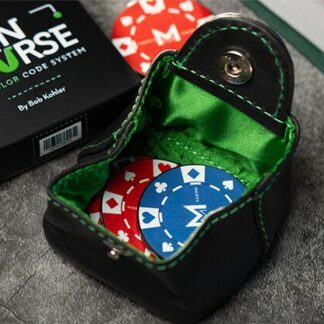 COLOR CODE COIN PURSE GREEN by Bob Kohler - Trick