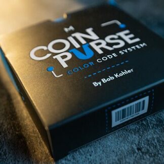 COLOR CODE COIN PURSE BLUE by Bob Kohler - Trick