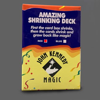 Amazing Shrinking Deck RED by John Kennedy Magic