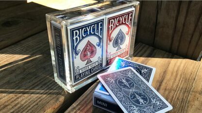 Bicycle Rider Back Mini Limited Edition (2 Pack With Foil Tucks In Carat Case) by US Playing Card Co - Image 5