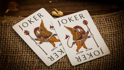 Babylon (Ruby Red) Playing Cards by Riffle Shuffle - Image 3