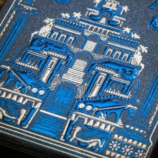 Babylon (Cerulean Blue) Playing Cards by Riffle Shuffle