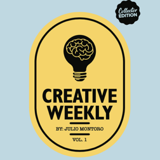 CREATIVE WEEKLY Vol. 1 LIMITED (Gimmicks and online Instructions) by Julio Montoro - Trick