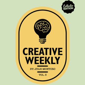 CREATIVE WEEKLY VOL. 3 LIMITED (Gimmicks and Online Instructions) by Julio Montoro - Trick