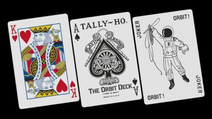 Orbit Tally Ho Circle Back (Blue) Playing Cards - Image 4