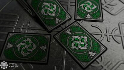 Valhalla Viking Emerald (Standard) Playing Cards - Image 6