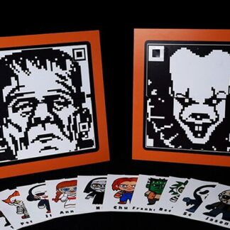 QR HALLOWEEN PREDICTION PENNYWISE (Gimmicks and Online Instructions) by Gustavo Raley - Trick