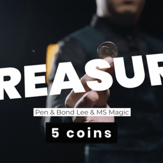 Treasure (5 coin holder) by Pen & MS Magic - Trick