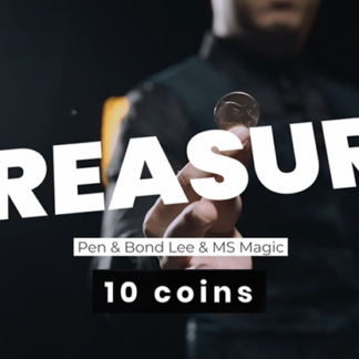 Treasure (10 coin holder) by Pen & MS Magic - Trick