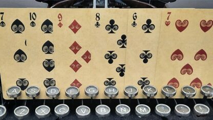 Bicycle Turn of the Century (Electricity) Playing Cards - Image 5