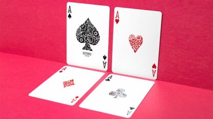 Butterfly Worker Marked Playing Cards (Pink) by Ondrej Psenicka - Image 2