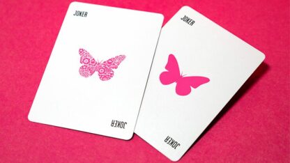 Butterfly Worker Marked Playing Cards (Pink) by Ondrej Psenicka - Image 3