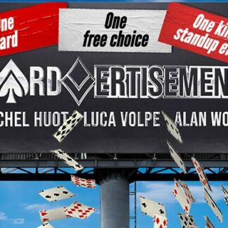 Cardvertisment (Gimmicks and Online Instructions) by Michel Huot, Luca Volpe, and Alan Wong - Trick