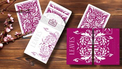 Wooden Leaves Summer Box Set Playing Cards by Dutch Card House Company - Image 3