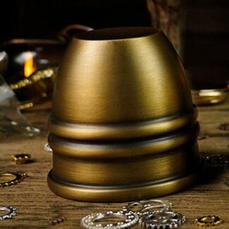 Artistic Chop cup and balls (Brass) by TCC - Trick