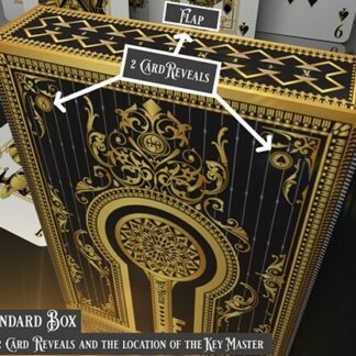 Secrets of the Key Master (with Standard Box) playing Cards by Handlordz