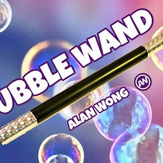 BUBBLE WAND (Gimmick and Online Instructions) by Alan Wong - Trick