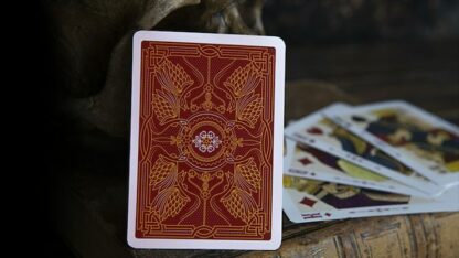 Shakespeare (Burgundy) Playing Cards - Image 2
