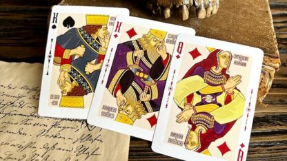 Shakespeare (Burgundy) Playing Cards - Image 3
