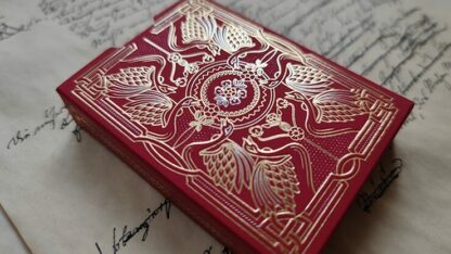 Shakespeare (Burgundy) Playing Cards - Image 4