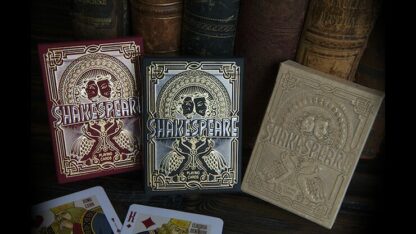 Shakespeare (Burgundy) Playing Cards - Image 6