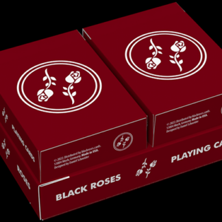 Black Roses Edelrot Mini Playing Cards (Collector's Box)