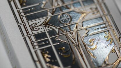 Card Masters Precious Metal Foil (White) Playing Cards by Handlordz - Image 3