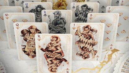 Card Masters Precious Metal Foil (White) Playing Cards by Handlordz - Image 4