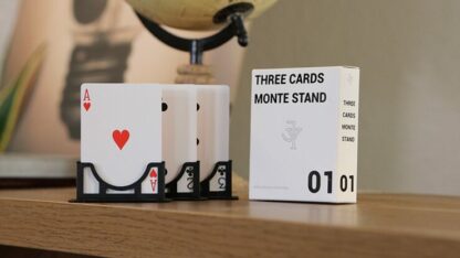 Three Cards Monte Stand RED (Gimmicks and Online Instruction) by Jeki Yoo - Trick - Image 3