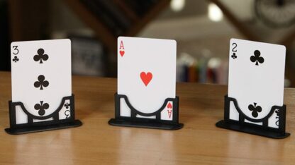 Three Cards Monte Stand RED (Gimmicks and Online Instruction) by Jeki Yoo - Trick - Image 4