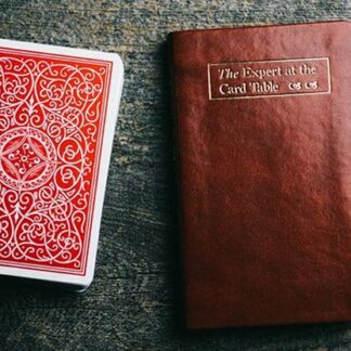 Pocket The Expert at the Card Table by Erdnase (Erdnase Bible-Chestnut Brown) - Book