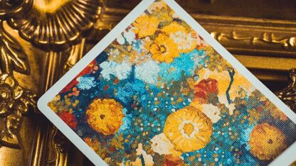 Van Gogh Zinnias (Numbered- Seal)  Playing Cards - Image 4