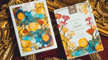 Van Gogh Zinnias (Numbered- Seal)  Playing Cards