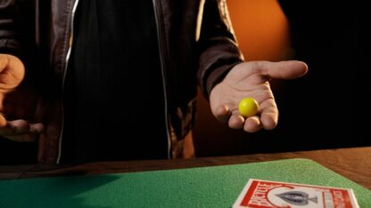 Bounce no Bounce Balls YELLOW by Murphy's Magic - Trick - Image 2